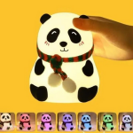 Panda Silicone Night Lamp – USB Rechargeable LED Light