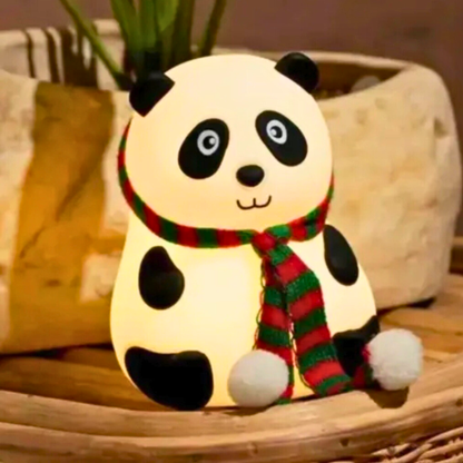 Panda Silicone Night Lamp – USB Rechargeable LED Light